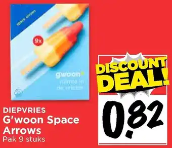 Vomar Voordeelmarkt G'woon Space Arrows 9-pack aanbieding