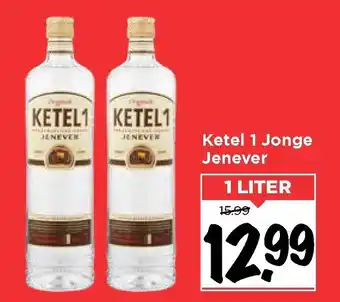 Vomar Voordeelmarkt Ketel 1 Jonge Jenever 1L aanbieding