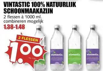 MCD Supermarkt Vintastic 100% natuurlijk schoonmaakazijn 1000 ml aanbieding