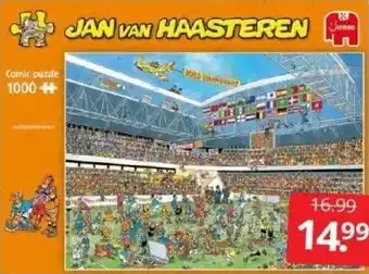 Boekenvoordeel Jan van haasteren wk-special aanbieding