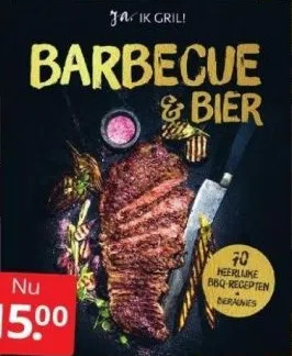 Boekenvoordeel Barbecue & bier aanbieding