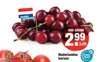 ALDI Nederlandse kersen 400 gr aanbieding