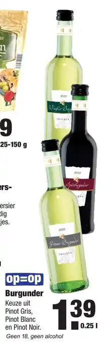 ALDI Burgunder 250 ml aanbieding