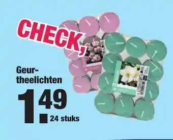 ALDI Geurtheelichten 24 st aanbieding