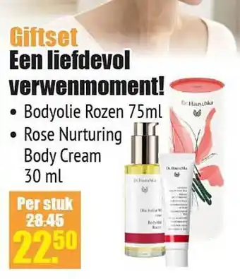 Gezond & Wel Giftset een liefdevol verwenmoment! aanbieding