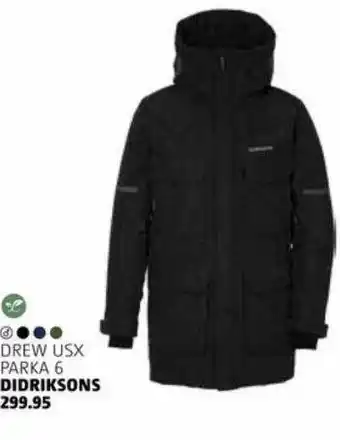 Bever Drew usx parka 6 didriksons aanbieding