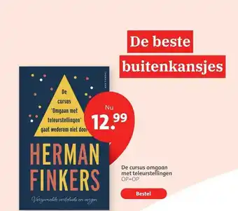 Bruna De cursus omagaan met teleurstellingen - herman finkers aanbieding