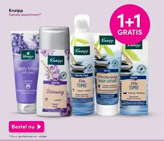 DA Kneipp 1+1 gratis aanbieding