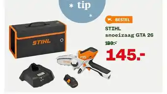 Welkoop Stihl snoeizaag gta 26 aanbieding