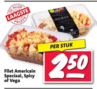 Nettorama Filet Americain Speciaal, Spicy of Vega per stuk aanbieding