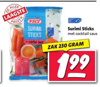 Nettorama Surimi Sticks zak 230 gram aanbieding