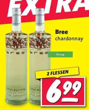 Nettorama Bree chardonnay 2 flessen aanbieding