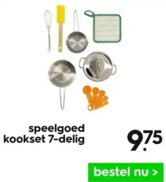 HEMA Speelgoed kookset 7-delig aanbieding