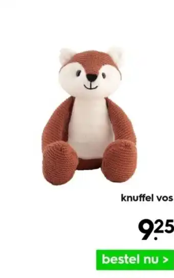 HEMA Knuffel vos aanbieding