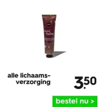 HEMA Alle lichaams verzorging aanbieding