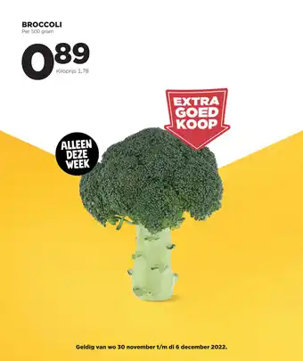 Jumbo Broccoli per 500 gram aanbieding