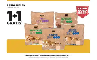 Jumbo Aardappelen 2 zakken a 3 kilo aanbieding