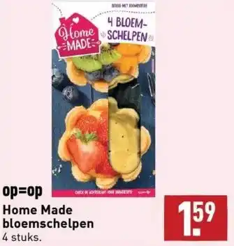 ALDI Op=op home made bloemschelpen aanbieding