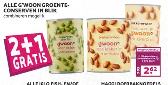 Boon`s Markt Alle g'woon groente- conserven in blik aanbieding