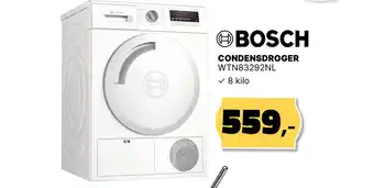 BoXXer Bosch condensdroger wtn83292nl aanbieding