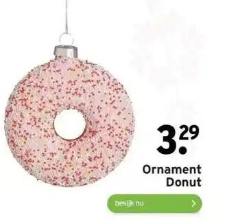 GAMMA Ornament donut aanbieding