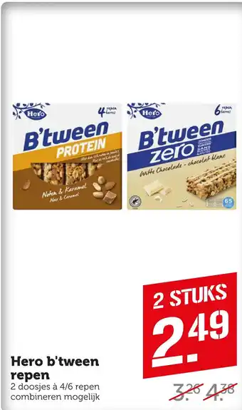 Coop Hero b'tween repen aanbieding