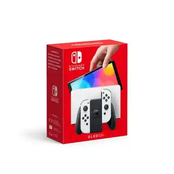 Intertoys Nintendo switch oled - wit aanbieding