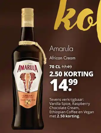 Mitra Amarula african cream aanbieding