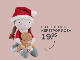 Prenatal Little dutch kerstpop rosa aanbieding