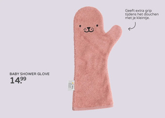 Prenatal Baby shower glove aanbieding