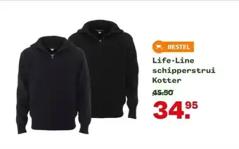 Welkoop Life-line schipperstrui aanbieding