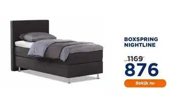 TotaalBED Boxspring nightline aanbieding