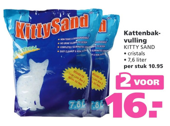 Ranzijn Kattenbakvulling kitty sand aanbieding