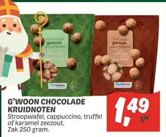 Dekamarkt G'woon chocolade kruidnoten aanbieding