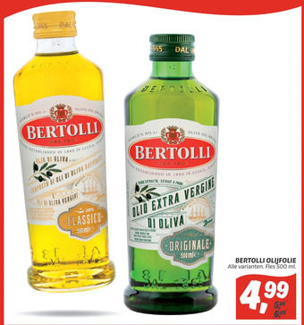 Dekamarkt Bertolli olijfolie aanbieding