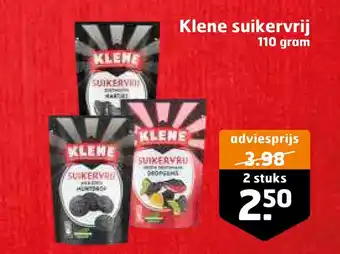 Trekpleister Klene suikervrij aanbieding