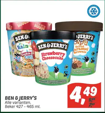 Dekamarkt Ben & jerry's aanbieding