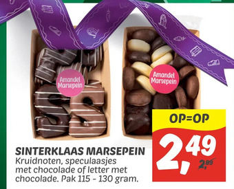 Dekamarkt Sinterklaas marsepein aanbieding