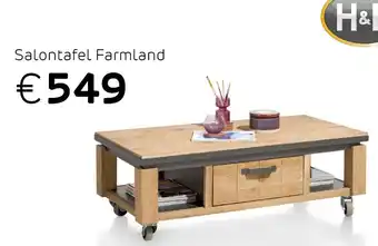 Henders & Hazel Salontafel Farmland aanbieding