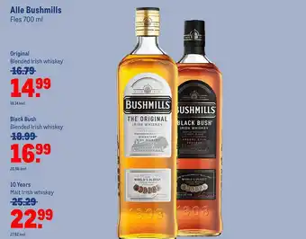 Makro Alle bushmills aanbieding