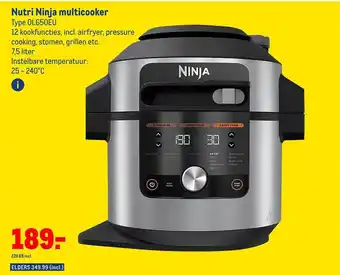 Makro Nutri ninja multicooker ol640eu aanbieding