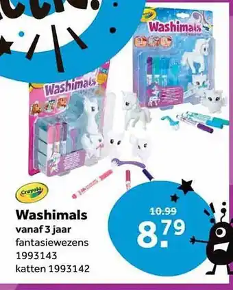Intertoys Crayola washimals aanbieding