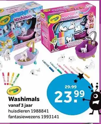 Intertoys Crayola washimals aanbieding