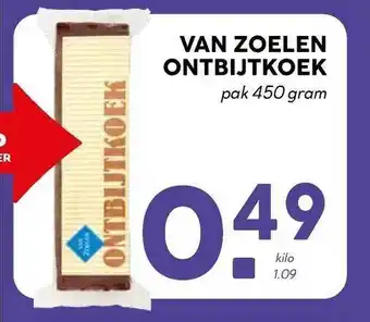 MCD Supermarkt Van zoelen ontbijtkoek aanbieding