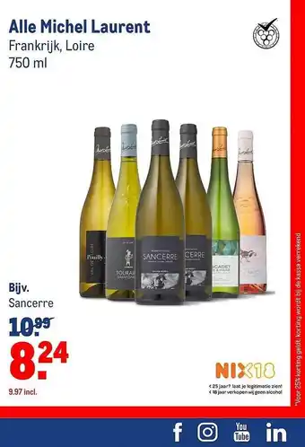 Makro Alle Michel Lauret 9.97 incl aanbieding