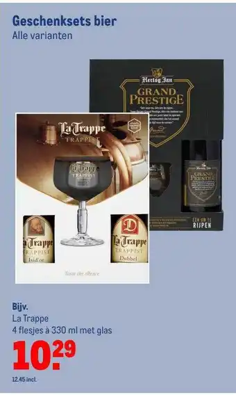 Makro Geschenksets bier aanbieding