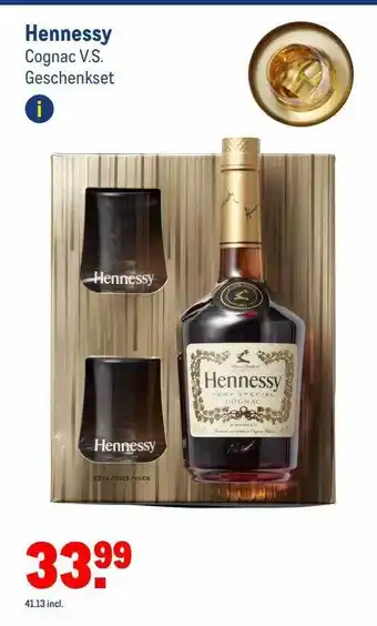 Makro Hennessy cognac v.s. aanbieding