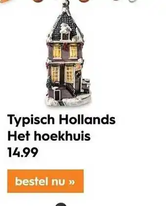 Blokker Typisch hollands het hoekhuis aanbieding