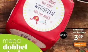 Blokker Sinterklaas dobbelsteen aanbieding