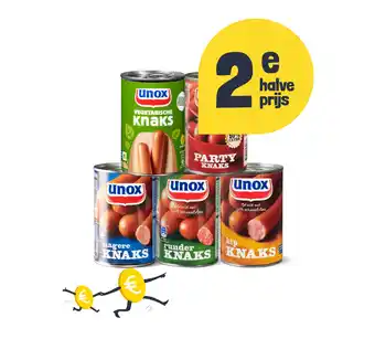 Picnic Unox knakworsten aanbieding